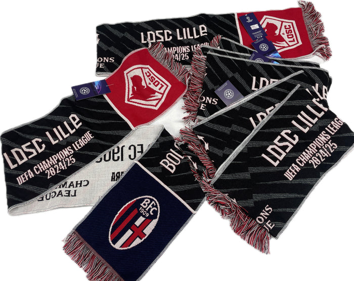 Sciarpa Ldsc Lille Ufficiale del Bologna FC1909 CHAMPIONS LEAGUE