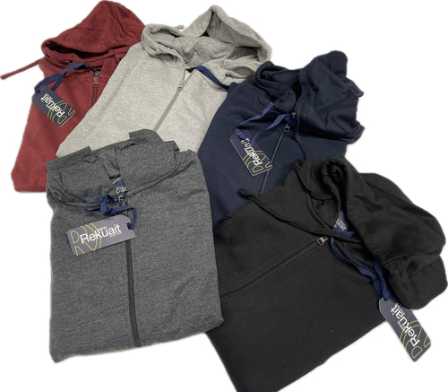 Felpa felpata unisez cappuccio 14,50 stock full zip