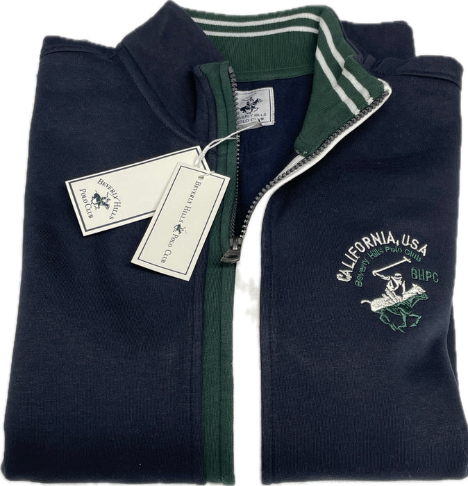 Felpa full zip Bevery Hills California polo club