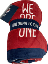 Carica l&#39;immagine nel visualizzatore di Gallery, Plaid FC Bologna Coral 210x150 invernale FC 1909 Ufficiale