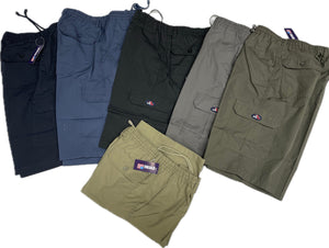 Blanko Moda Pantaloni corti 100% cotone con elastico in vita e tasconi Bermuda Magazzinieuropa