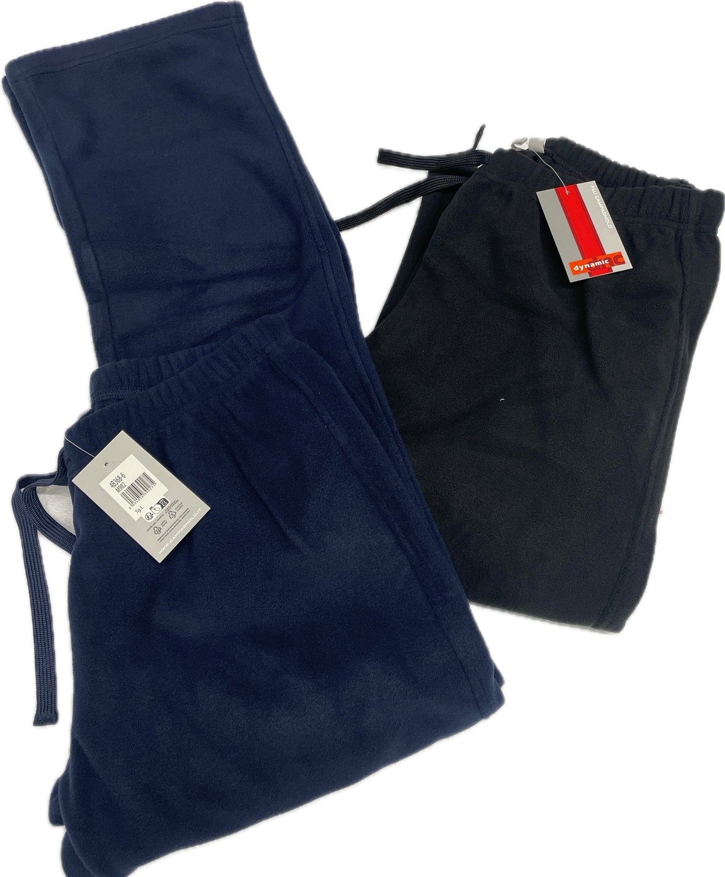 Fratelli Campagnolo Pantalone donna pile grosso unisex Magazzinieuropa