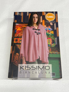 Kissimo biancaluna Plaid mantella Kissimo Magazzinieuropa