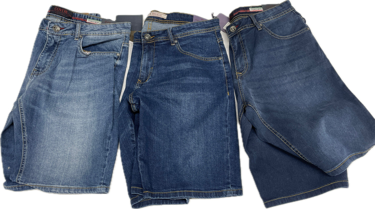 Pama srl Jeans corto bermuda elasticizzato Coveri Magazzinieuropa