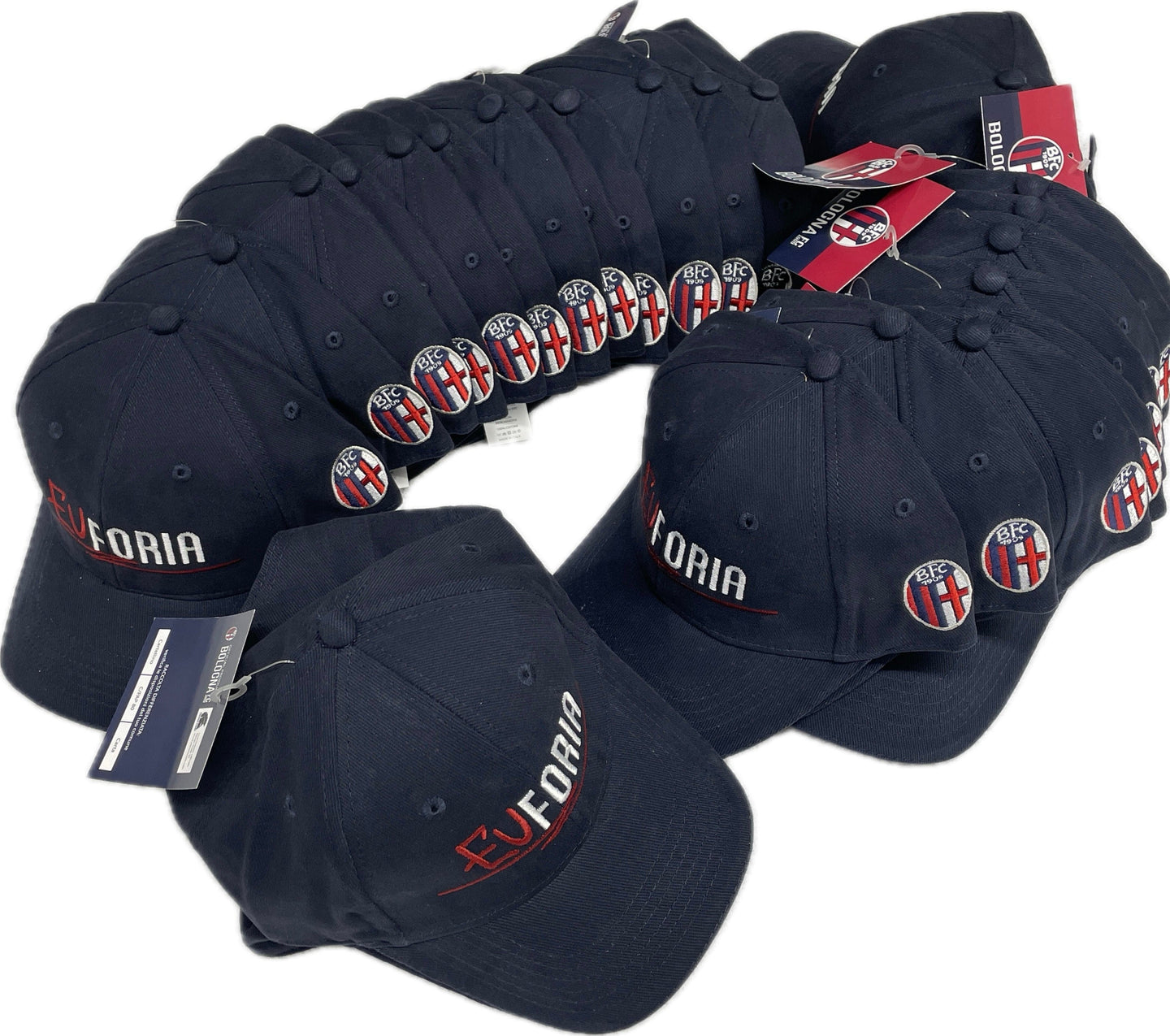 Perseo Trade srl Cappellino Euforia Ufficiale del Bologna FC1909 Magazzinieuropa