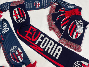 Perseo Trade srl Sciarpa Euforia Ufficiale del Bologna FC1909 EU FORIA CHAMPIONS Magazzinieuropa