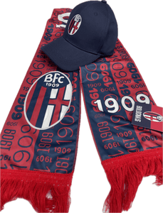 Perseo Trade srl Sciarpa leggera Ufficiale del Bologna FC1909 calcio Magazzinieuropa