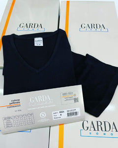 Garda spa Maglia Garda scollo V nero Magazzinieuropa