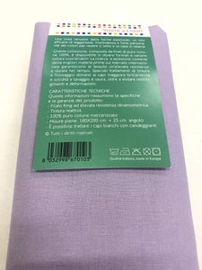 Lenzuola sotto angoli 100% cotone 180x200+25