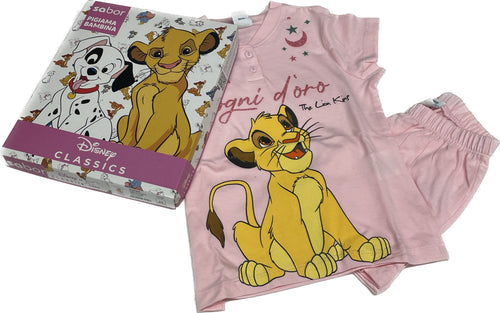 Sabor Pigiami del Re Leone Disney cotone leggero Magazzinieuropa