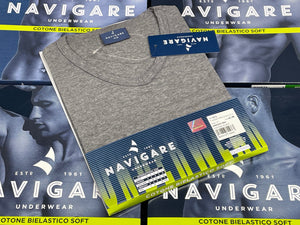 Sicem International Maglia T-shirt Navigare cotone elasticizzata Magazzinieuropa