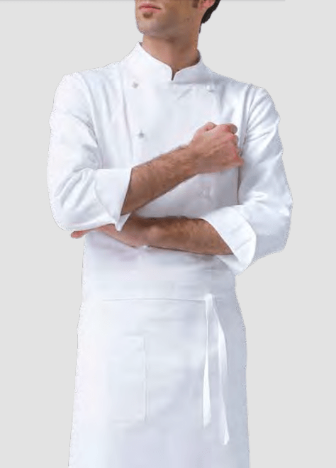 Giacca cuoco Siggi Artur manica lunga bianco 100%